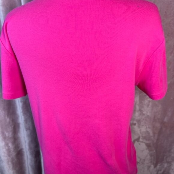 Ralph Lauren Lauren Bundle (3) Womens Red Pink Shirts And Blue Polo Size XL - Picture 10 of 11